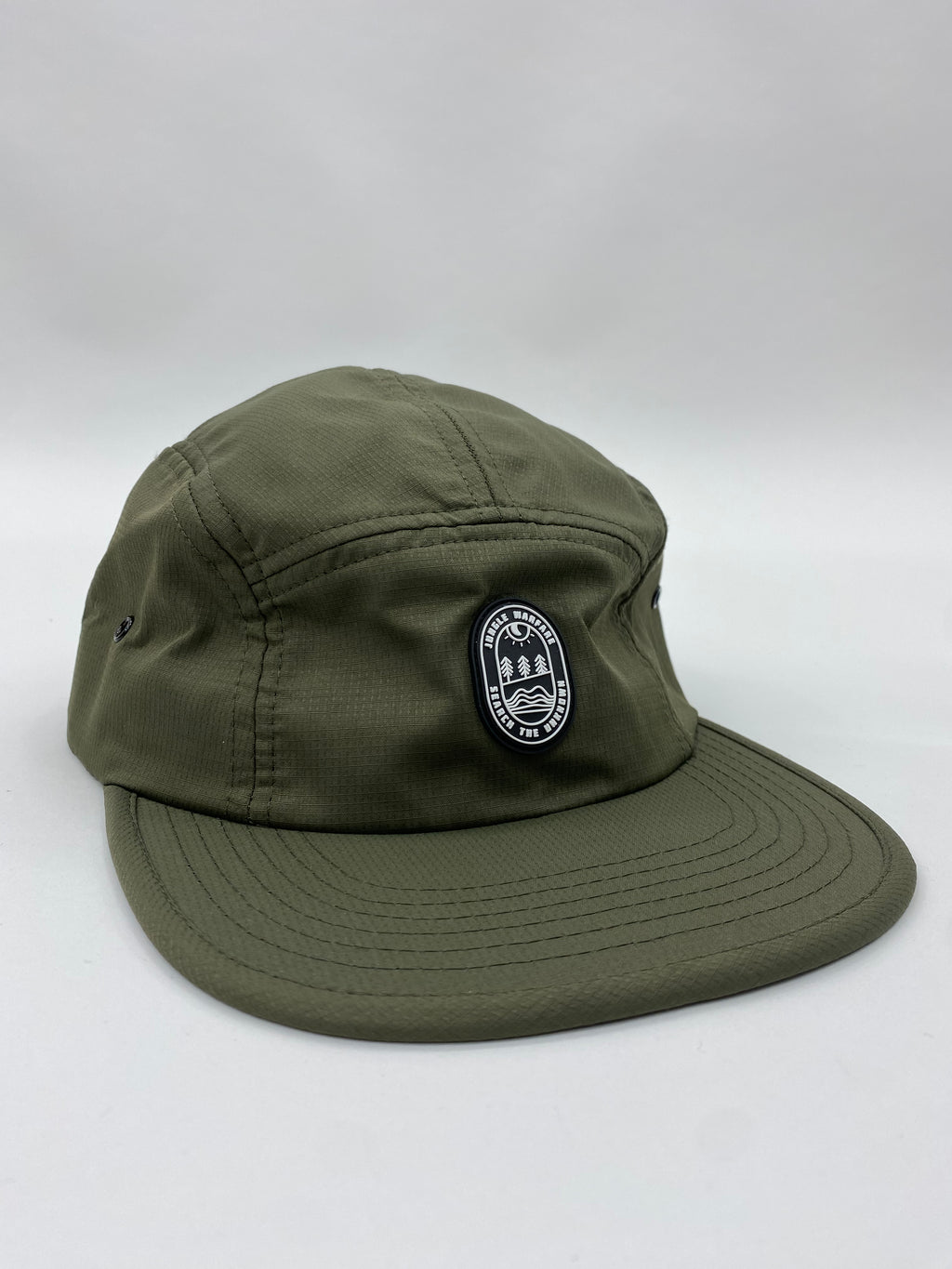 Olive Five Panel Cap