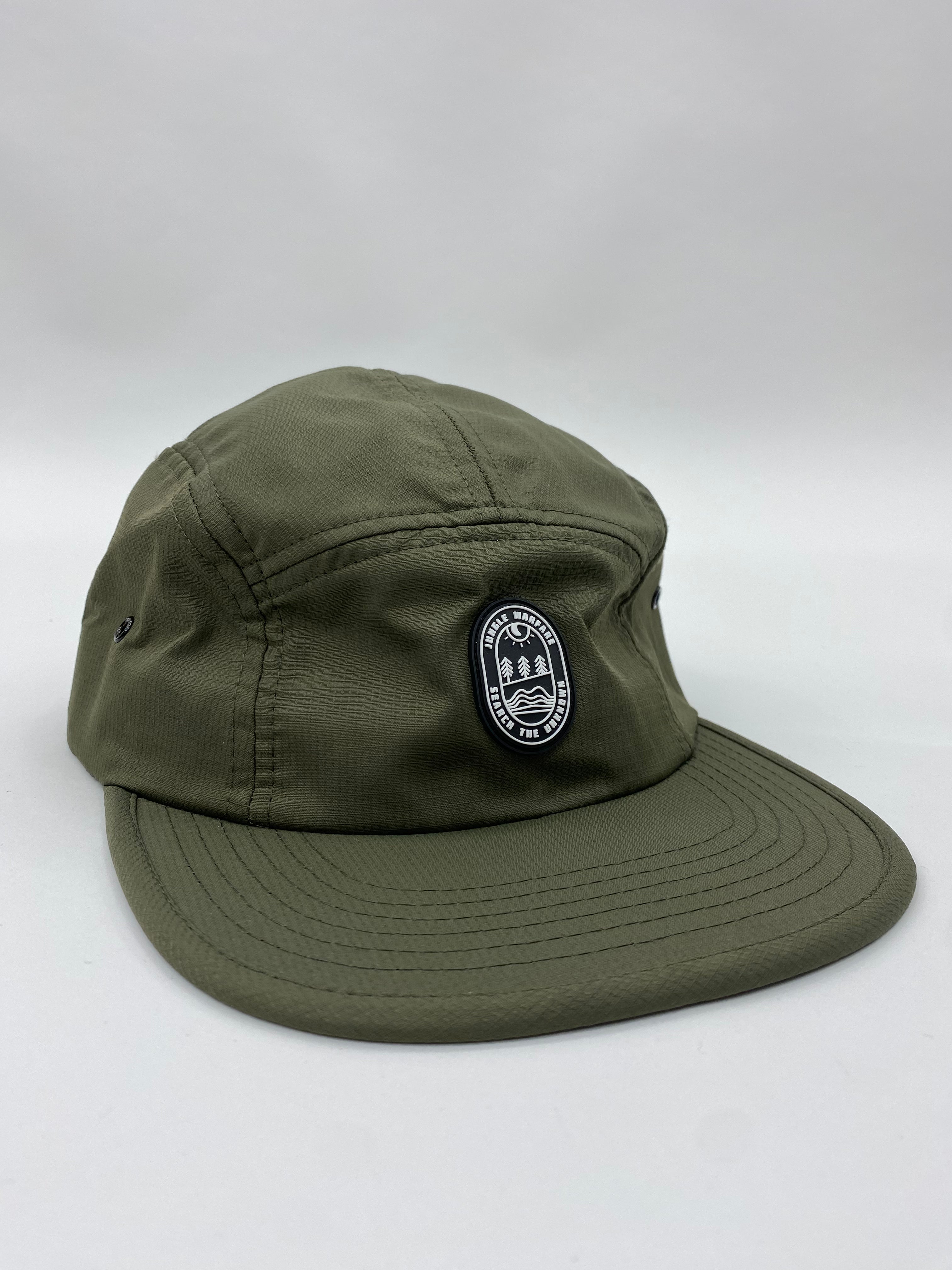 Olive Five Panel Cap