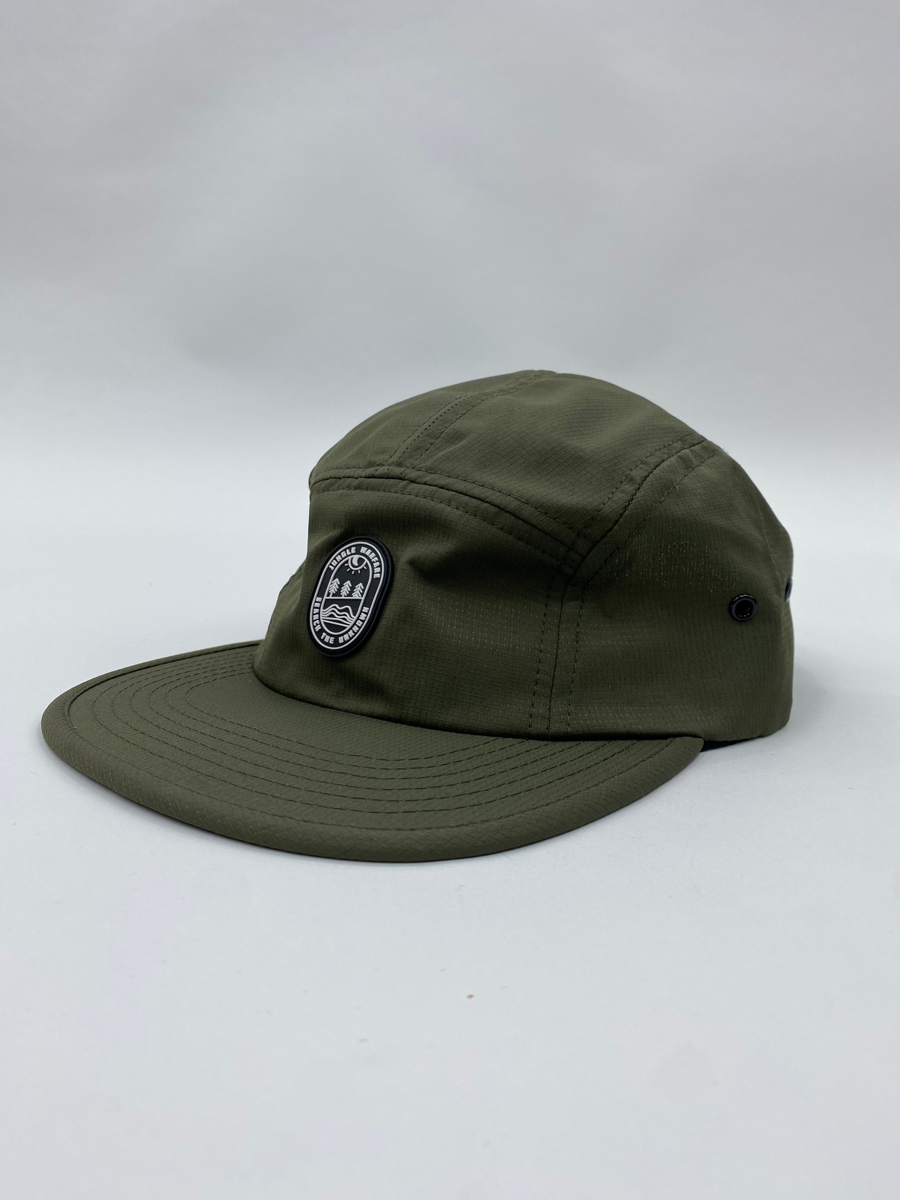 Olive Five Panel Cap