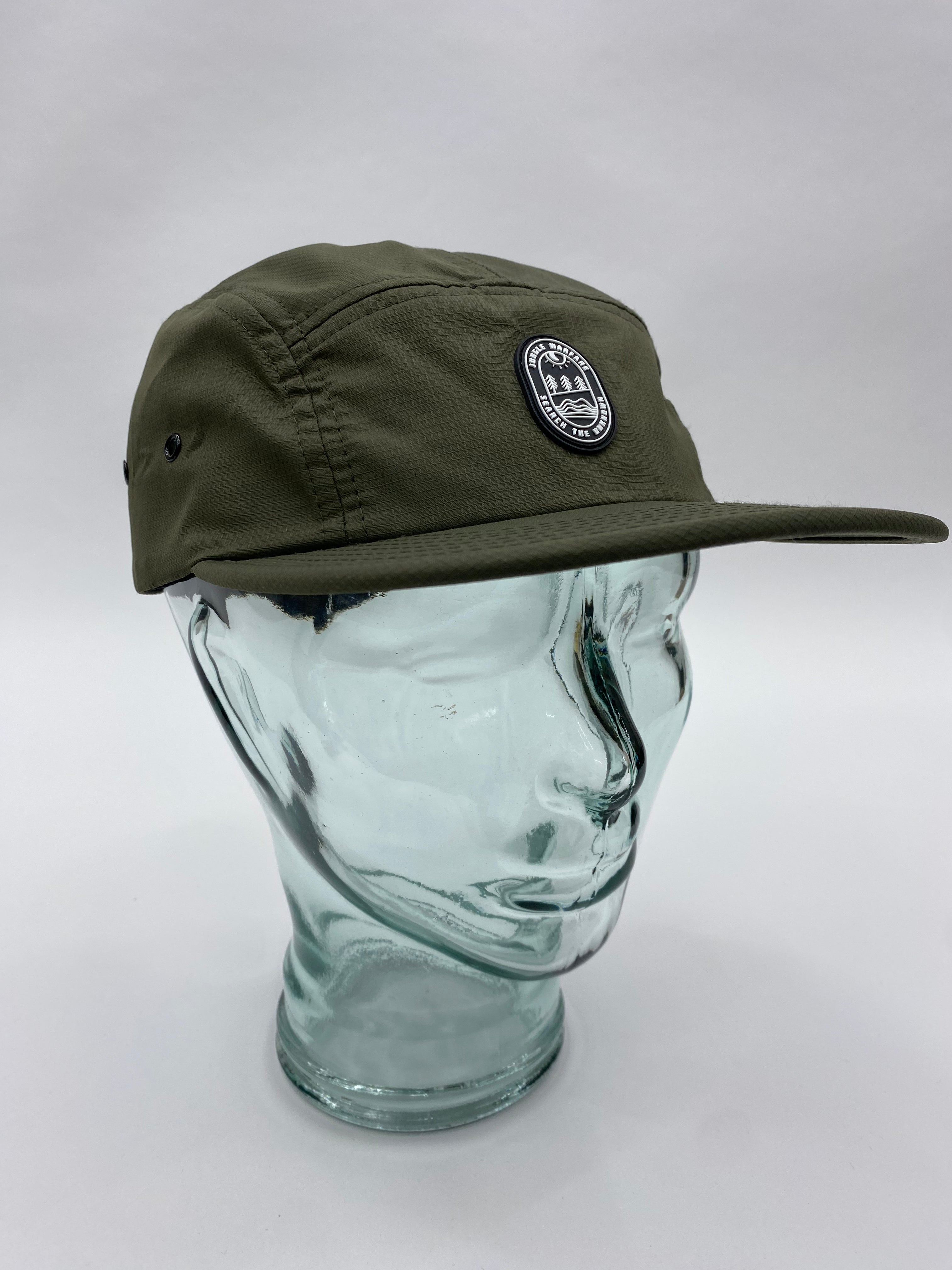 Olive Five Panel Cap
