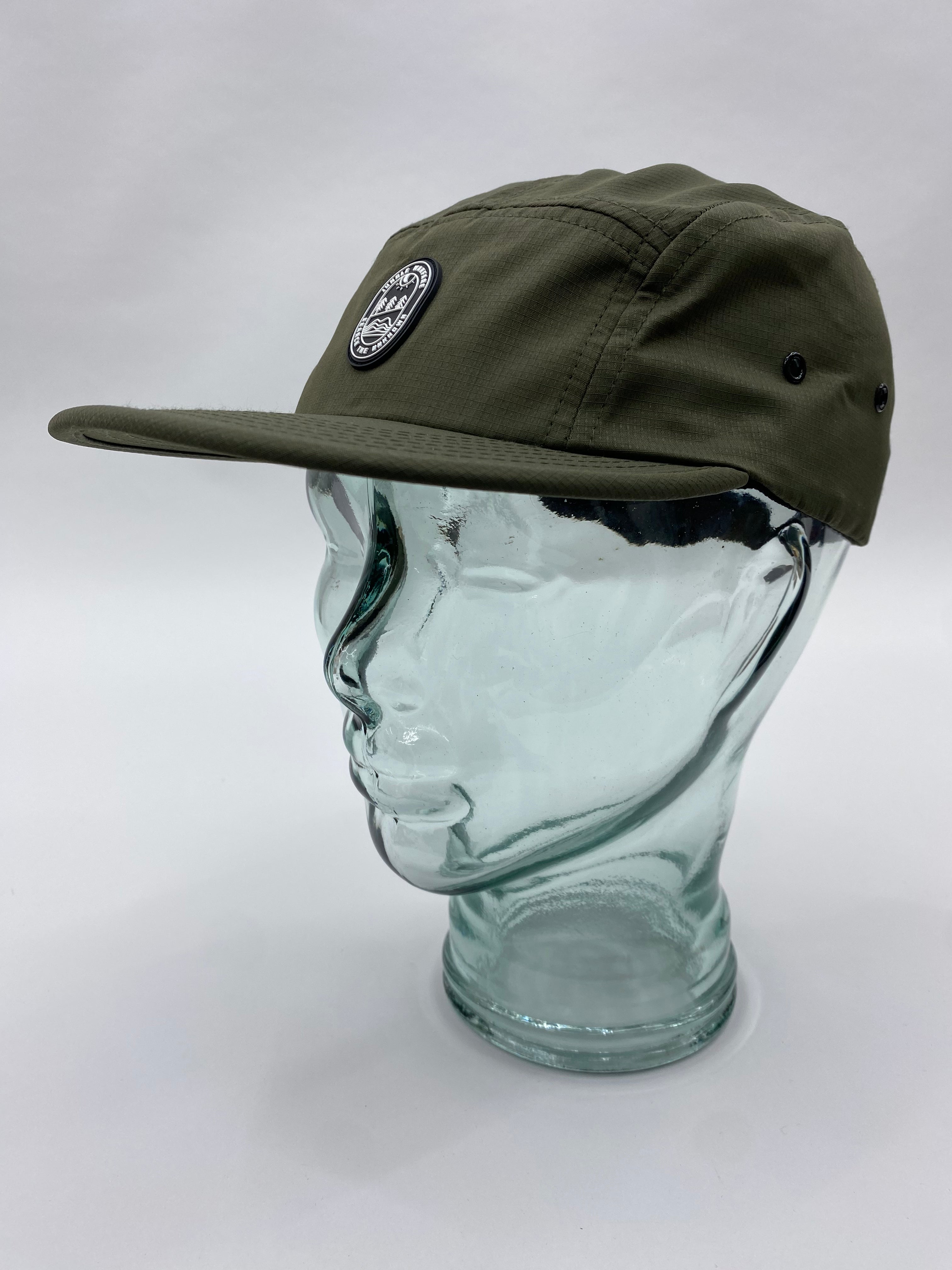 Olive Five Panel Cap