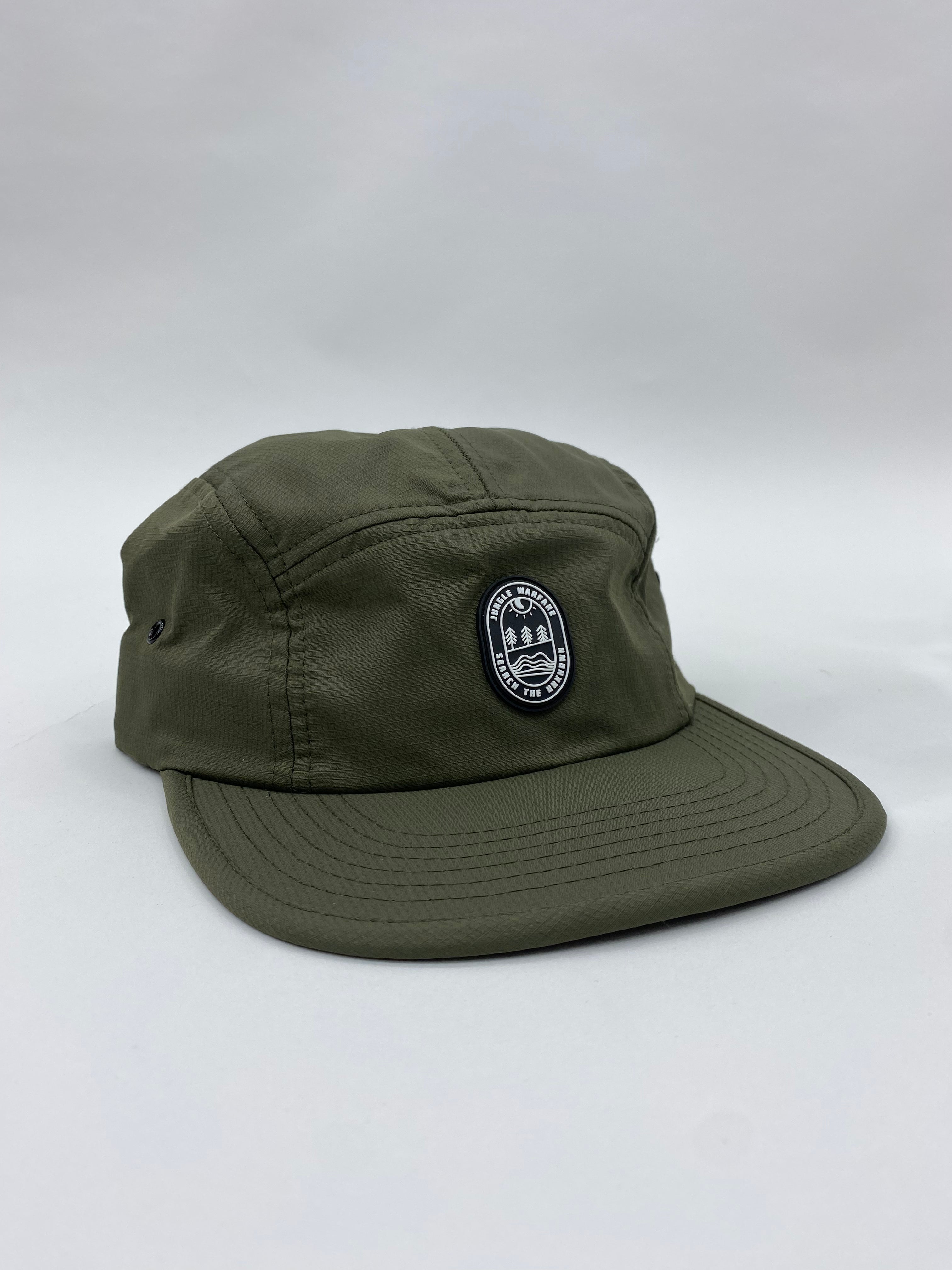 Olive Five Panel Cap